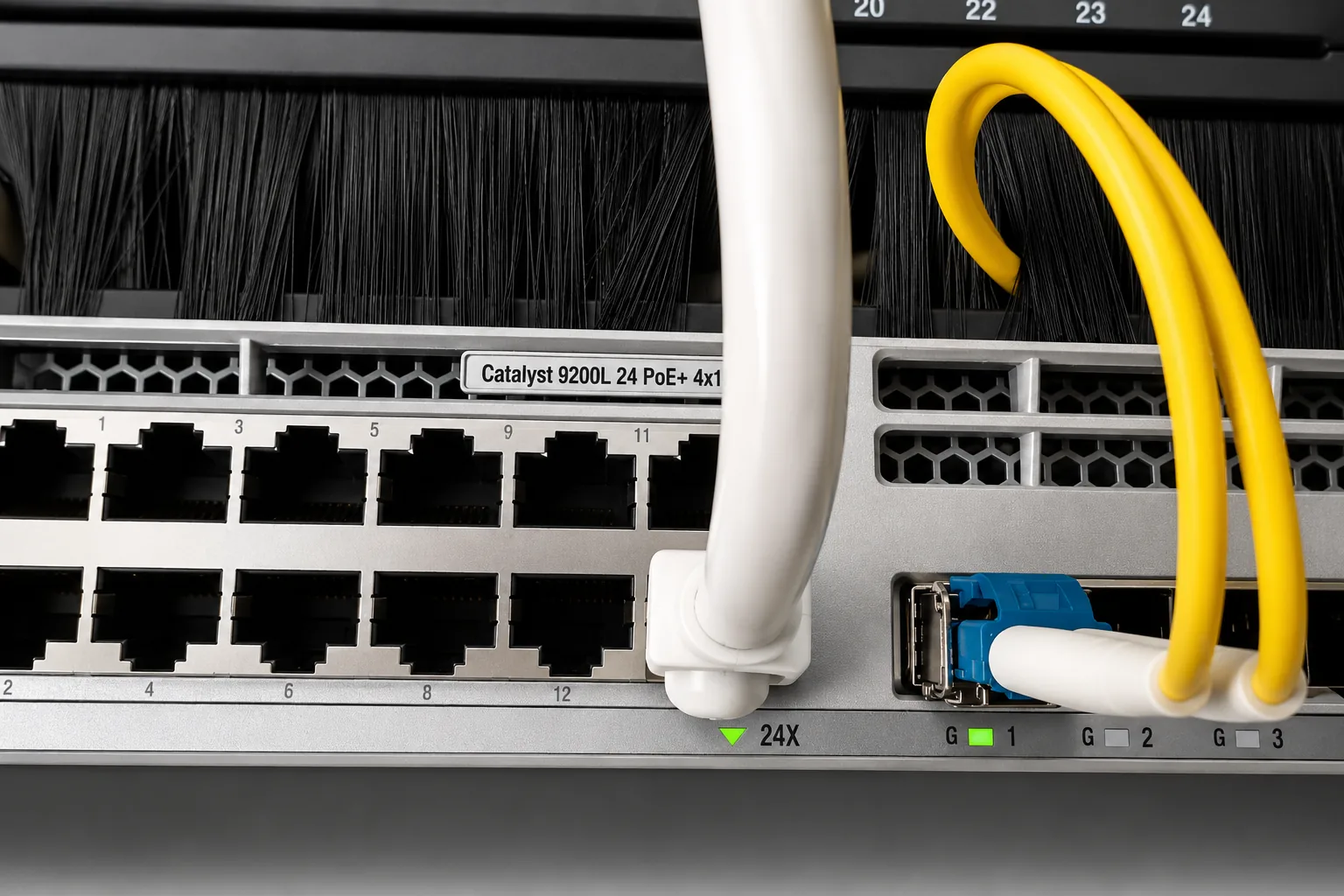 Cisco enterprise switching and fibre infrastructure assessed by Artem Solutions